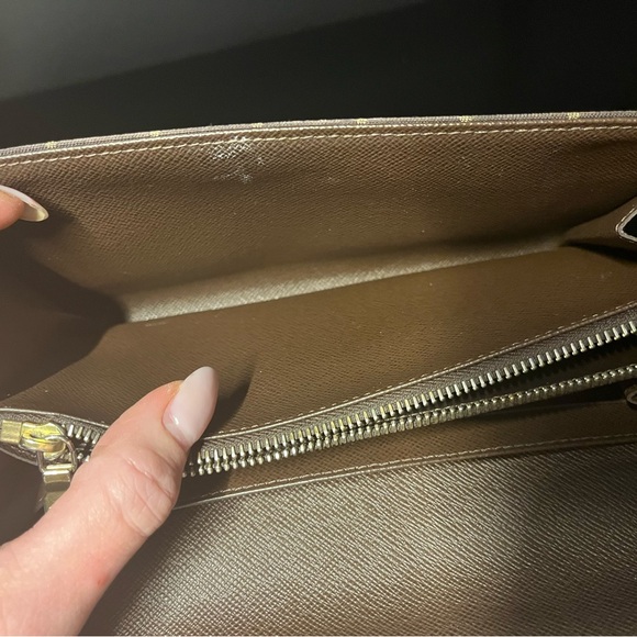 *Rare* Louis Vuitton vintage Mini Lin Monogram Wallet with Chain/conversion kit - Picture 7 of 15